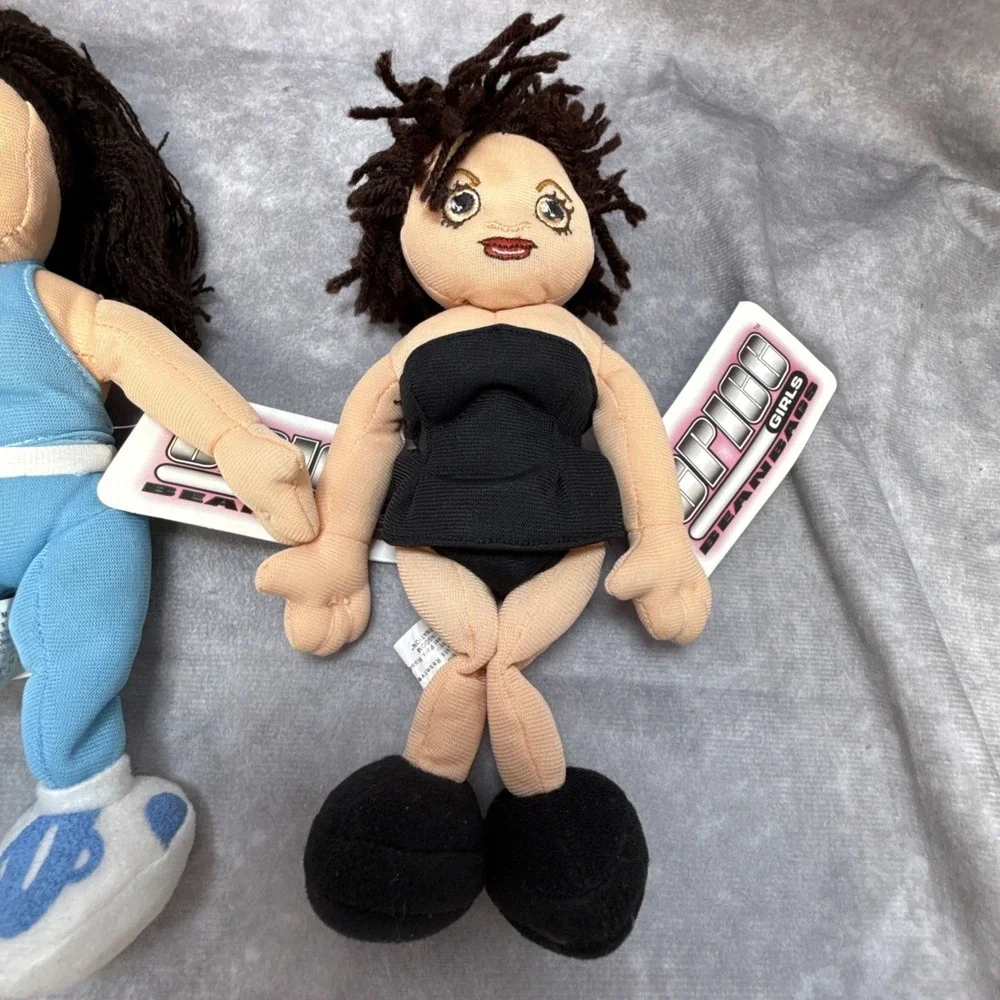 Spice Girls 1998 New Beanbags NWT Complete Set of 8